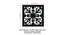 Black MDF wood Wall Hanging Room/ Screen Dividers Set of 12  -  RSD-1043 (Black) by Urban Ladder - Design 1 Dimension - 790211