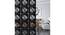 Black MDF wood Wall Hanging Room/ Screen Dividers Set of 12  -  RSD-1059 (Black) by Urban Ladder - Front View Design 1 - 790234