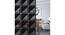 Black MDF wood Wall Hanging Room/ Screen Dividers Set of 12  -  RSD-1060 (Black) by Urban Ladder - Front View Design 1 - 790236