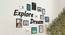 Dream Photoframe Set of 10 (Black) by Urban Ladder - Front View Design 1 - 790244