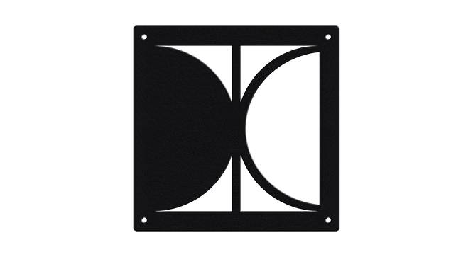 Black MDF wood Wall Hanging Room/ Screen Dividers Set of 12  -  RSD-1028 (Black) by Urban Ladder - Design 1 Side View - 790255