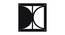 Black MDF wood Wall Hanging Room/ Screen Dividers Set of 12  -  RSD-1028 (Black) by Urban Ladder - Design 1 Side View - 790255