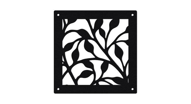 Black MDF wood Wall Hanging Room/ Screen Dividers Set of 12  -  RSD-1046 (Black) by Urban Ladder - Design 1 Side View - 790258