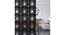 Black MDF wood Wall Hanging Room/ Screen Dividers Set of 12  -  RSD-1058 (Black) by Urban Ladder - Front View Design 1 - 790265