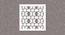White MDF wood Wall Hanging Room/ Screen Dividers Set of 12  -  RSD-2006 (White) by Urban Ladder - Design 1 Side View - 790268