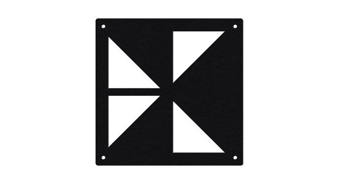 Black MDF wood Wall Hanging Room/ Screen Dividers Set of 12  -  RSD-1057 (Black) by Urban Ladder - Design 1 Side View - 790295