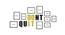 Don’T Quit  Photoframe Set of 10 (Black) by Urban Ladder - Design 1 Dimension - 790381