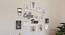 Time Photoframe Set of 10 (White) by Urban Ladder - Front View Design 1 - 790401