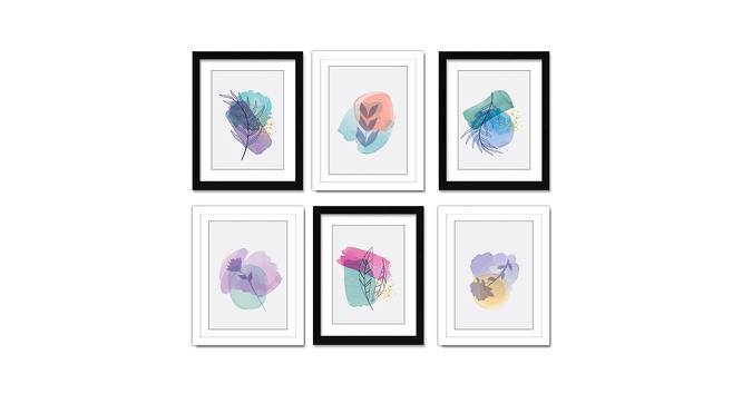Photoframe Set of 06 RF-1769 (White) by Urban Ladder - Front View Design 1 - 790404