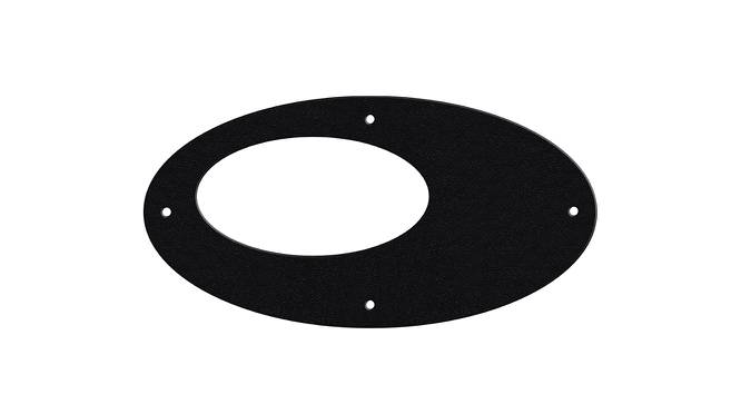 Black MDF wood Wall Hanging Room/ Screen Dividers Set of 12  -  RSD-1056 (Black) by Urban Ladder - Design 1 Side View - 790405