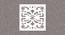 White MDF wood Wall Hanging Room/ Screen Dividers Set of 12  -  RSD-2011 (White) by Urban Ladder - Design 1 Side View - 790410