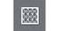 White MDF wood Wall Hanging Room/ Screen Dividers Set of 12  -  RSD-2008 (White) by Urban Ladder - Design 1 Dimension - 790447