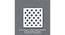 White MDF wood Wall Hanging Room/ Screen Dividers Set of 12  -  RSD-2015 (White) by Urban Ladder - Design 1 Dimension - 790449