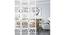 White MDF wood Wall Hanging Room/ Screen Dividers Set of 12  -  RSD-2002 (White) by Urban Ladder - Front View Design 1 - 790471