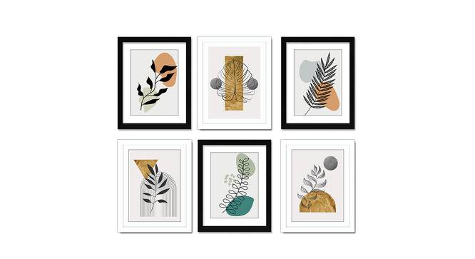 Photoframe Set of 06 RF-1764 (White) by Urban Ladder - Front View Design 1 - 790478