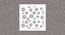 White MDF wood Wall Hanging Room/ Screen Dividers Set of 12  -  RSD-2012 (White) by Urban Ladder - Design 1 Side View - 790484