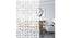 White MDF wood Wall Hanging Room/ Screen Dividers Set of 12  -  RSD-2021 (White) by Urban Ladder - Front View Design 1 - 790552