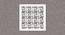 White MDF wood Wall Hanging Room/ Screen Dividers Set of 12  -  RSD-2007 (White) by Urban Ladder - Design 1 Side View - 790571