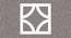 White MDF wood Wall Hanging Room/ Screen Dividers Set of 12  -  RSD-2024 (White) by Urban Ladder - Design 1 Side View - 790575
