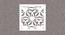 White MDF wood Wall Hanging Room/ Screen Dividers Set of 12  -  RSD-2016 (White) by Urban Ladder - Design 1 Side View - 790578