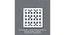 White MDF wood Wall Hanging Room/ Screen Dividers Set of 12  -  RSD-2017 (White) by Urban Ladder - Design 1 Dimension - 790634