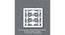 White MDF wood Wall Hanging Room/ Screen Dividers Set of 12  -  RSD-2018 (White) by Urban Ladder - Design 1 Dimension - 790647