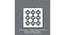White MDF wood Wall Hanging Room/ Screen Dividers Set of 12  -  RSD-2019 (White) by Urban Ladder - Design 1 Dimension - 790731