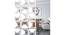 White MDF wood Wall Hanging Room/ Screen Dividers Set of 12  -  RSD-2028 (White) by Urban Ladder - Front View Design 1 - 790772