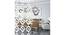 White MDF wood Wall Hanging Room/ Screen Dividers Set of 12  -  RSD-2036 (White) by Urban Ladder - Front View Design 1 - 790785