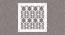 White MDF wood Wall Hanging Room/ Screen Dividers Set of 12  -  RSD-2050 (White) by Urban Ladder - Design 1 Side View - 790807