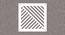 White MDF wood Wall Hanging Room/ Screen Dividers Set of 12  -  RSD-2030 (White) by Urban Ladder - Design 1 Side View - 790810