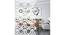 White MDF wood Wall Hanging Room/ Screen Dividers Set of 12  -  RSD-2047 (White) by Urban Ladder - Front View Design 1 - 790920