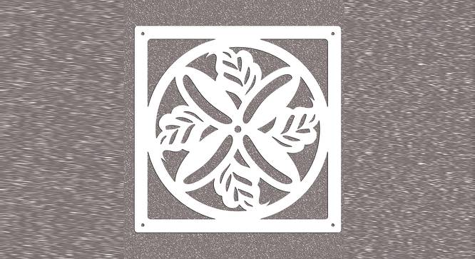 White MDF wood Wall Hanging Room/ Screen Dividers Set of 12  -  RSD-2038 (White) by Urban Ladder - Design 1 Side View - 790925