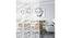 White MDF wood Wall Hanging Room/ Screen Dividers Set of 12  -  RSD-2048 (White) by Urban Ladder - Front View Design 1 - 790982