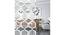 White MDF wood Wall Hanging Room/ Screen Dividers Set of 12  -  RSD-2051 (White) by Urban Ladder - Front View Design 1 - 790984