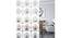 White MDF wood Wall Hanging Room/ Screen Dividers Set of 12  -  RSD-2058 (White) by Urban Ladder - Front View Design 1 - 790988