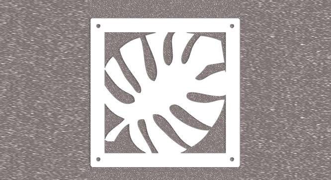 White MDF wood Wall Hanging Room/ Screen Dividers Set of 12  -  RSD-2055 (White) by Urban Ladder - Design 1 Side View - 790999