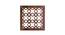 Laminated Walnut wood Wall Hanging Room/ Screen Dividers Set of 12  -  RSD-4005 (Walnut) by Urban Ladder - Design 1 Side View - 791014