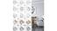 White MDF wood Wall Hanging Room/ Screen Dividers Set of 12  -  RSD-2059 (White) by Urban Ladder - Front View Design 1 - 791021