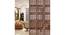 Laminated Walnut wood Wall Hanging Room/ Screen Dividers Set of 12  -  RSD-4007 (Walnut) by Urban Ladder - Front View Design 1 - 791033