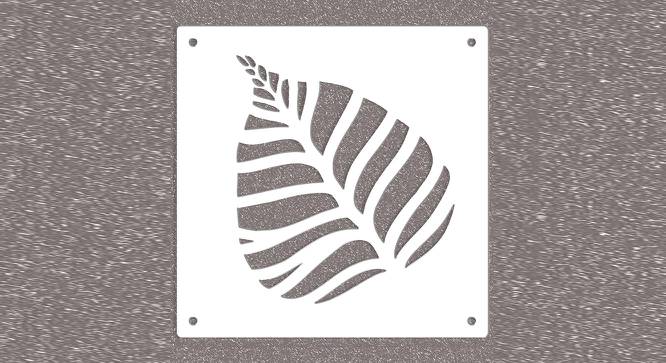 White MDF wood Wall Hanging Room/ Screen Dividers Set of 12  -  RSD-2059 (White) by Urban Ladder - Design 1 Side View - 791046