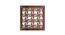 Laminated Walnut wood Wall Hanging Room/ Screen Dividers Set of 12  -  RSD-4007 (Walnut) by Urban Ladder - Design 1 Side View - 791061