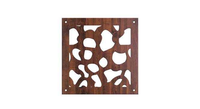 Laminated Walnut wood Wall Hanging Room/ Screen Dividers Set of 12  -  RSD-4009 (Walnut) by Urban Ladder - Design 1 Side View - 791064
