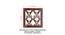Laminated Walnut wood Wall Hanging Room/ Screen Dividers Set of 12  -  RSD-4002 (Walnut) by Urban Ladder - Design 1 Dimension - 791127