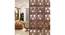 Laminated Walnut wood Wall Hanging Room/ Screen Dividers Set of 12  -  RSD-4014 (Walnut) by Urban Ladder - Front View Design 1 - 791152