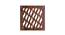 Laminated Walnut wood Wall Hanging Room/ Screen Dividers Set of 12  -  RSD-4003 (Walnut) by Urban Ladder - Design 1 Side View - 791158