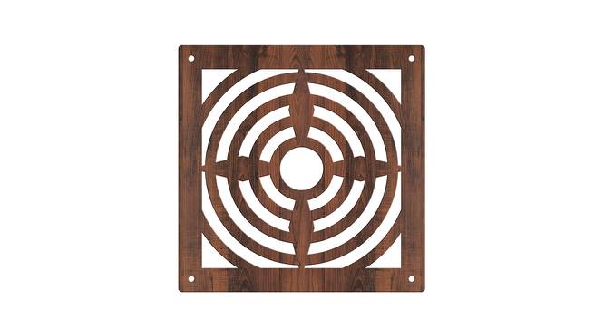 Laminated Walnut wood Wall Hanging Room/ Screen Dividers Set of 12  -  RSD-4029 (Walnut) by Urban Ladder - Design 1 Side View - 791168