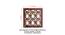 Laminated Walnut wood Wall Hanging Room/ Screen Dividers Set of 12  -  RSD-4008 (Walnut) by Urban Ladder - Design 1 Dimension - 791200