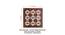 Laminated Walnut wood Wall Hanging Room/ Screen Dividers Set of 12  -  RSD-4019 (Walnut) by Urban Ladder - Design 1 Dimension - 791209
