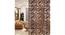 Laminated Walnut wood Wall Hanging Room/ Screen Dividers Set of 12  -  RSD-4055 (Walnut) by Urban Ladder - Front View Design 1 - 791229